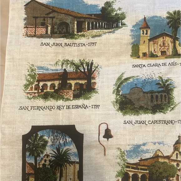 Vintage • 2 California tea towels - Picture 4 of 8